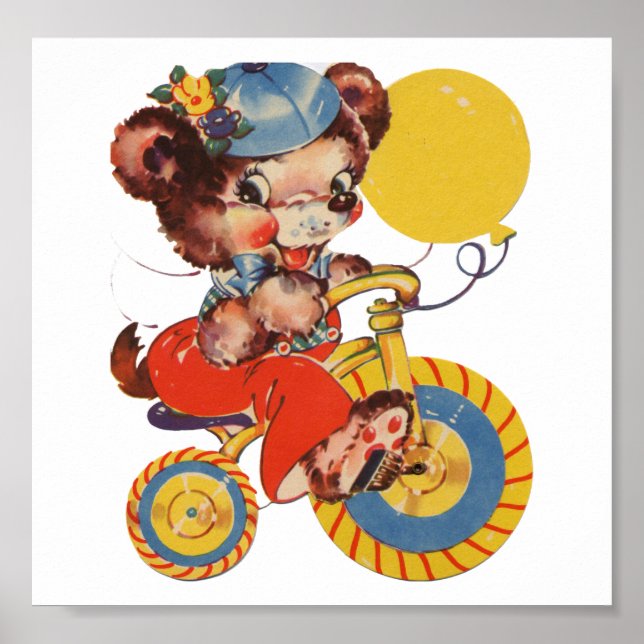Little Bear på Trike Poster (Framsidan)