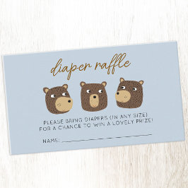 Little Bear Unge Diaper Raffle Tilläggskort