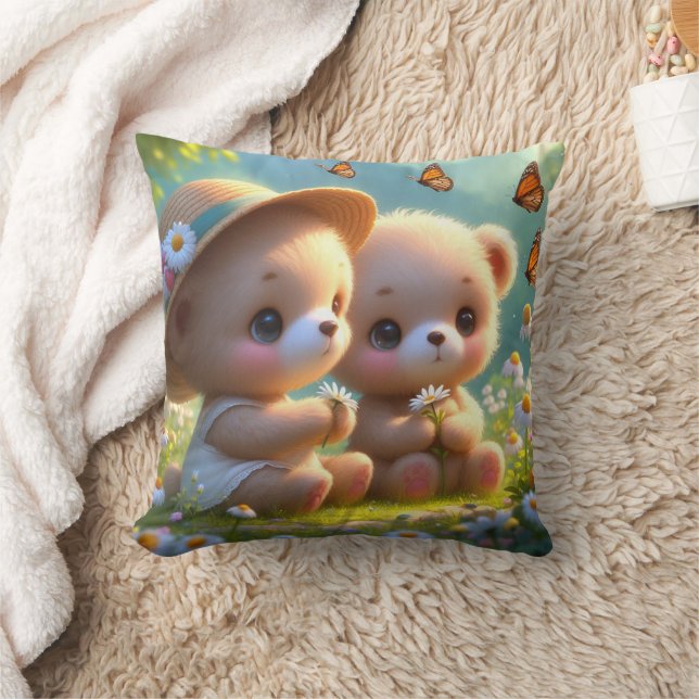 Little Bears Daisy 1 Kudde (Filt)