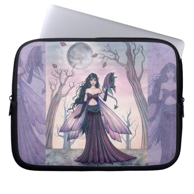 Little Beast Fairy and Dragon Laptop sleeve (Framsidan)
