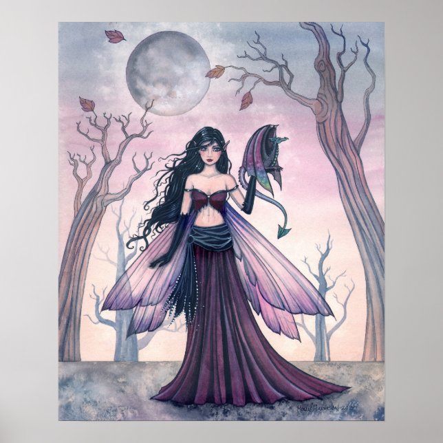 Little Beast Fairy with Dragon Poster 18 x 22 (Framsidan)