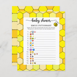 Little Bee Baby dusch emoji pictionary-spel