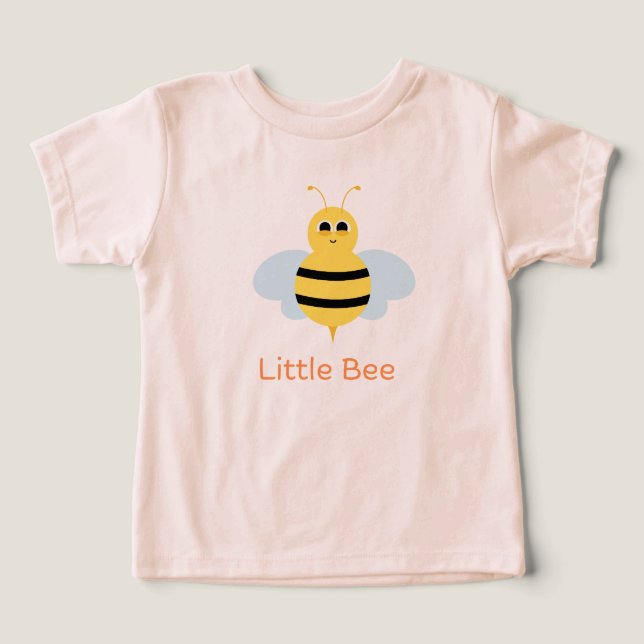 Little Bee Småbarn T-shirt (Design Framsida)