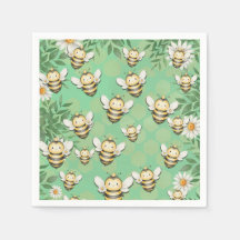 Little Bees Buzz Napkins