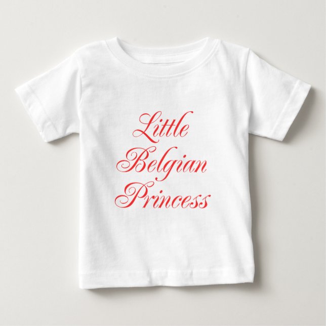 Little Belgium Princess Tee Shirt (Framsida)