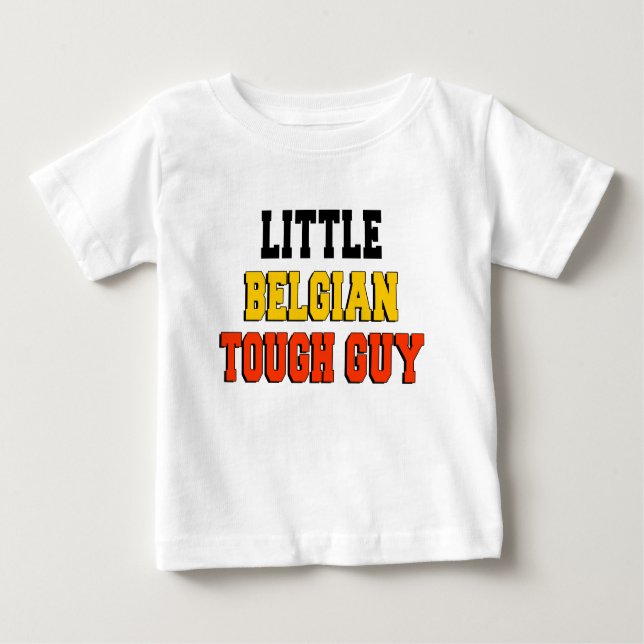 Little Belgium Tuff Guy T Shirt (Framsida)