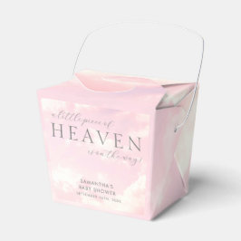 Little Biet Heaven Rosa Clouds Baby Shower Presentaskar