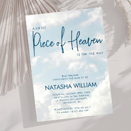 Little Biet of Heaven Himlar Blue Clouds Investiga Inbjudningar
