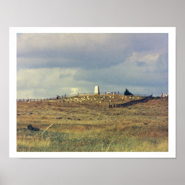 Little Bighorn Battlefield National Monument (phot Poster (Framsidan)