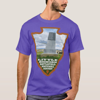 Little Bighorn Battlefield Nationell monumentpil T Shirt