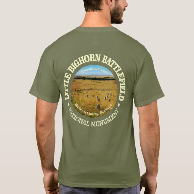Little Bighorn Battlefield (NM) T Shirt (Baksida)