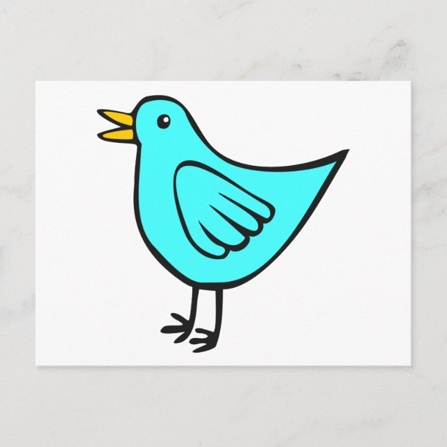 Little Bird 02 Vykort (Framsida)