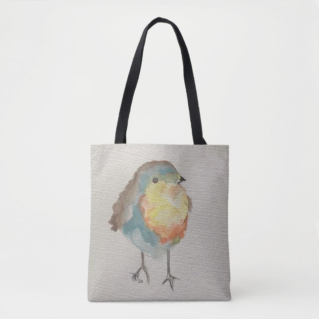 Little Bird and a Rabbit tote Tygkasse (Framsida)