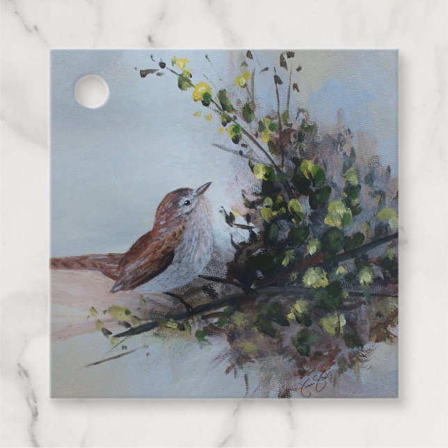 Little Bird Gåvor Etiketter (Framsida)