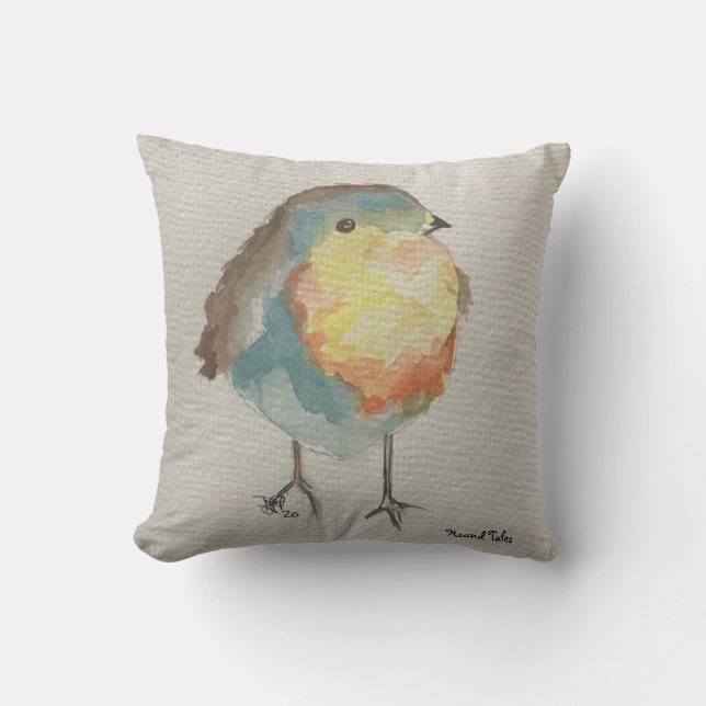 Little Bird Pillow Kudde (Framsida)