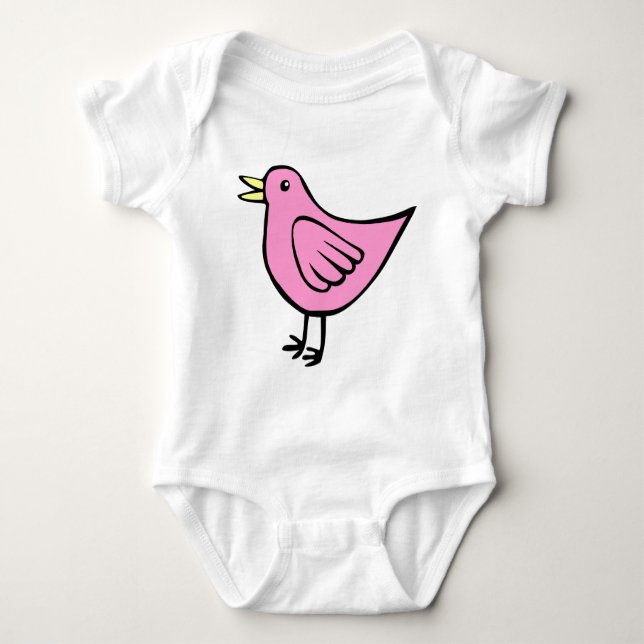 Little Bird - Rosa Tee (Framsida)