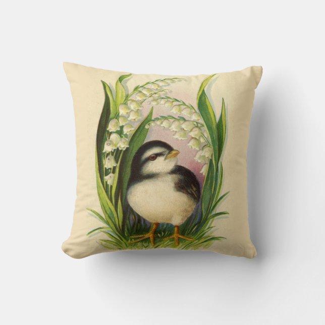 Little Bird Vintage Pillow Kudde (Framsida)
