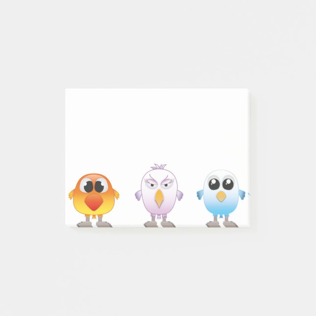 Little Birds Post-it Block (Framsida)