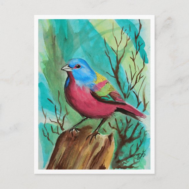 LIttle Birds Series Vykort (Framsida)