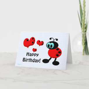 Little Birthday Kärlek Kryp Kort