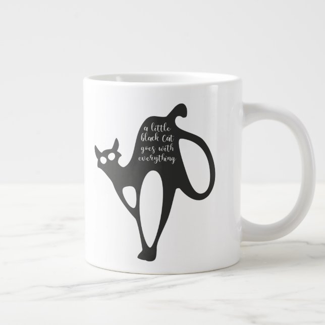 Little Black Cat Jumbo Mugg (Höger)