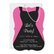 Little Black Dress-inbjudan | Bachelorette Party