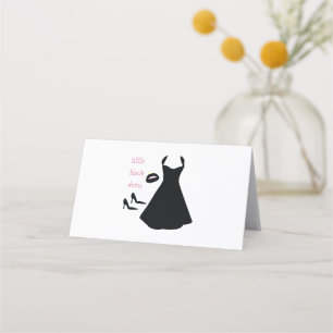 Little Black Dress Placeringskort