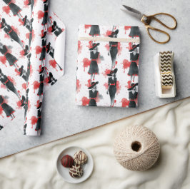 Little Black Dress Society Alcohol Ink Splash Fash Presentpapper