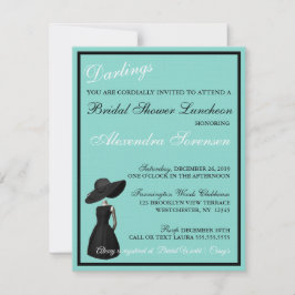 Little Black Dress Tea Möhippa Brunch Shower Party