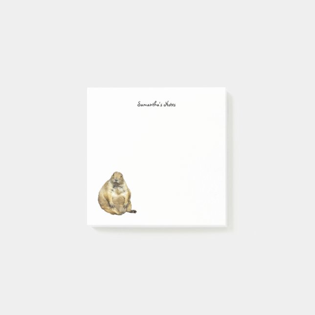Little Black-Tails Prairie Hund Notes Post-it Block (Framsida)