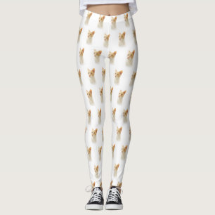 Little Blondie Cat Wonding Leggings