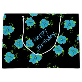 Little Blue Blommigt