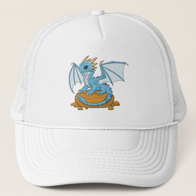 Little Blue Dragon Keps (Framsida)