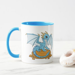 Little Blue Dragon Mugg