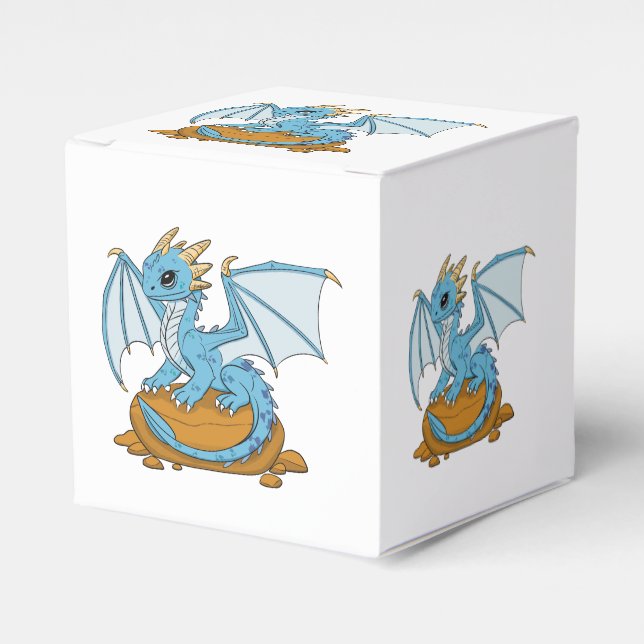 Little Blue Dragon Presentaskar (Framsidan Sidan)