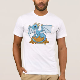 Little Blue Dragon T Shirt