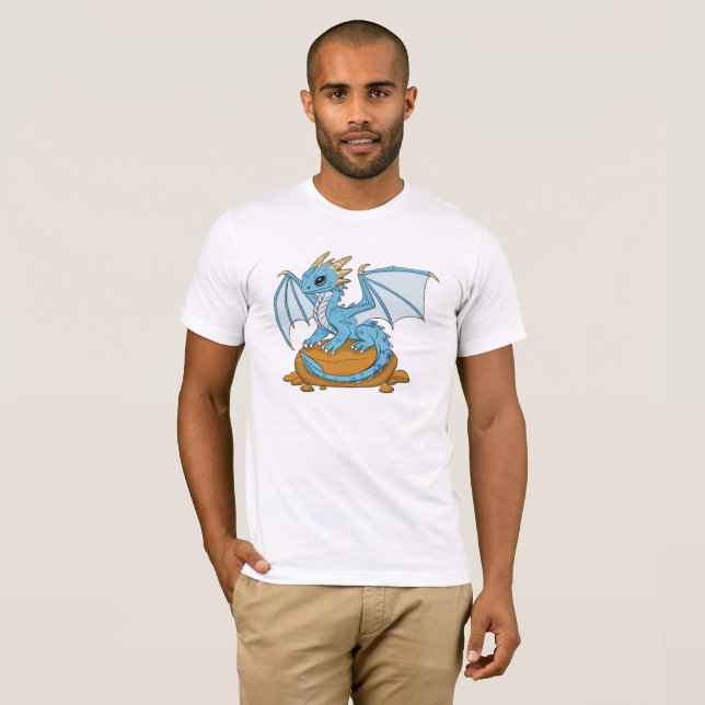 Little Blue Dragon T Shirt (Hel framsida)