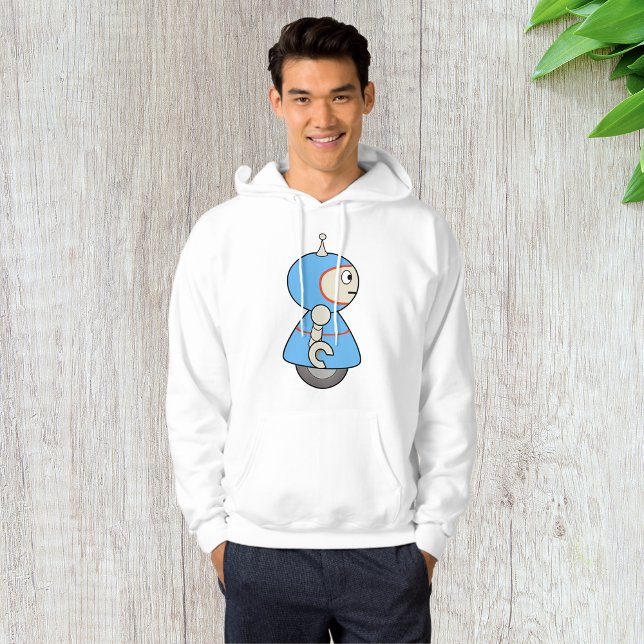 Little Blue Robot Manar Hoodie (Skapare uppladdad)
