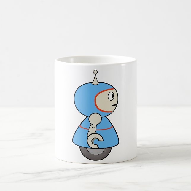 Little Blue Robot Mugg (Skapare uppladdad)