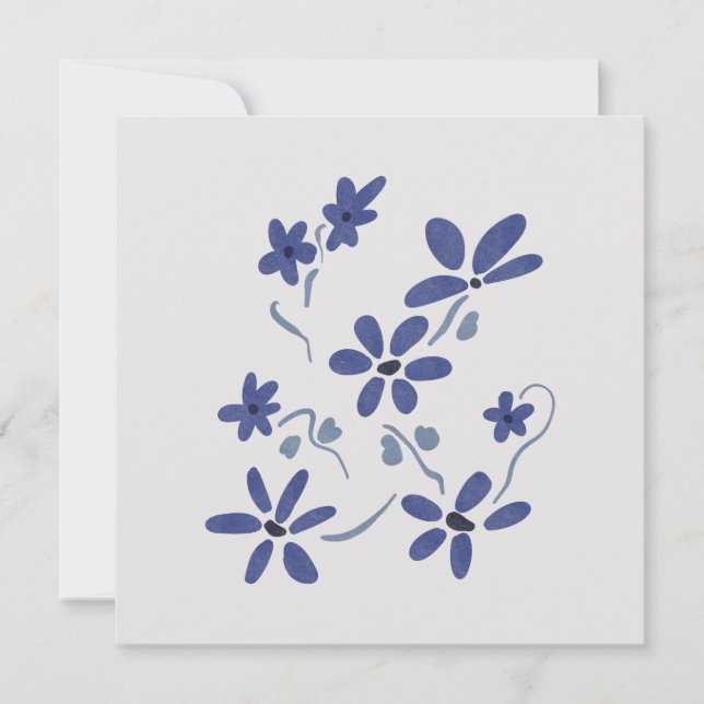 Little Blue Romantic Flowers (Framsida)