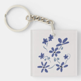 Little Blue Romantic Flowers