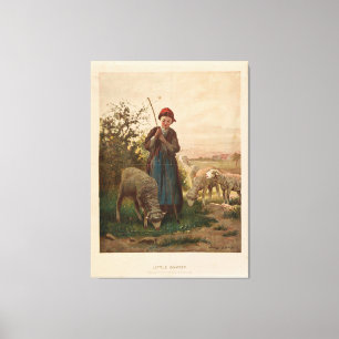Little Bo-Peep by Bobbitt & Hopper (1867) Canvastryck