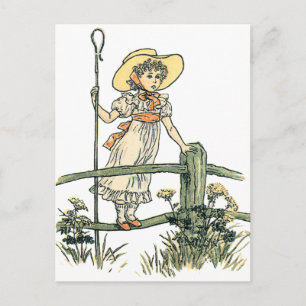 Little Bo Peep Vykort