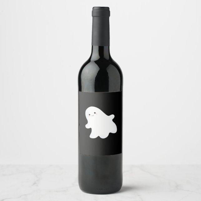 Little Boo Aesthetic Coola Vinflaska Etikett (Framsida)