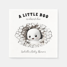 Little Boo är nästan klar för babyskor Pappersservett