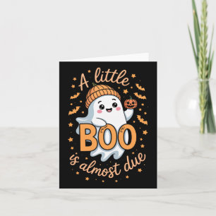 Little Boo är nästan på väg att bli Cute Halloween Kort