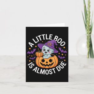 Little Boo är nästan på väg att bli Cute Halloween Kort