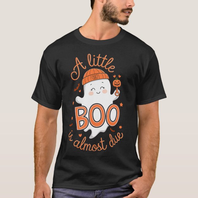 Little Boo är nästan på väg att bli Cute Halloween T Shirt (Framsida)
