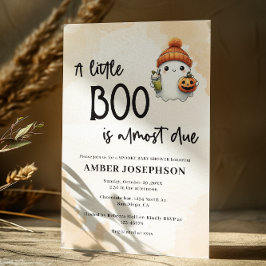 Little Boo är nästan på väg att bli Halloween Baby Inbjudningar
