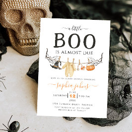 Little Boo är nästan på väg att bli Halloween Baby Inbjudningar